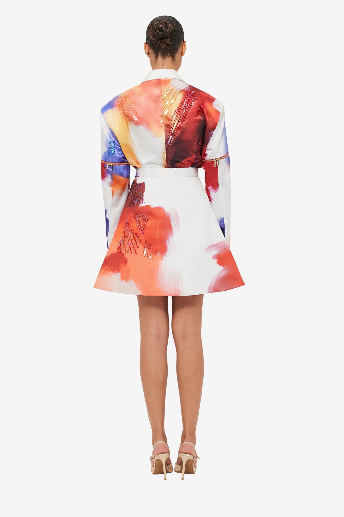 Izzie Mini Skirt - Reminiscence Print