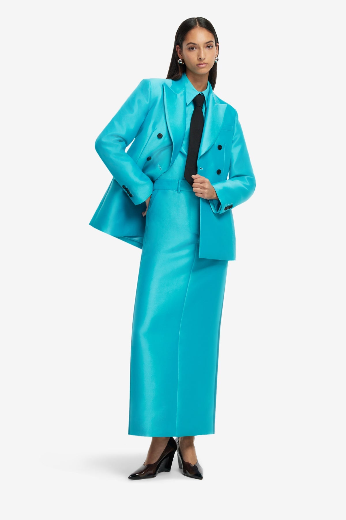 Rosaline Shirt - Aqua