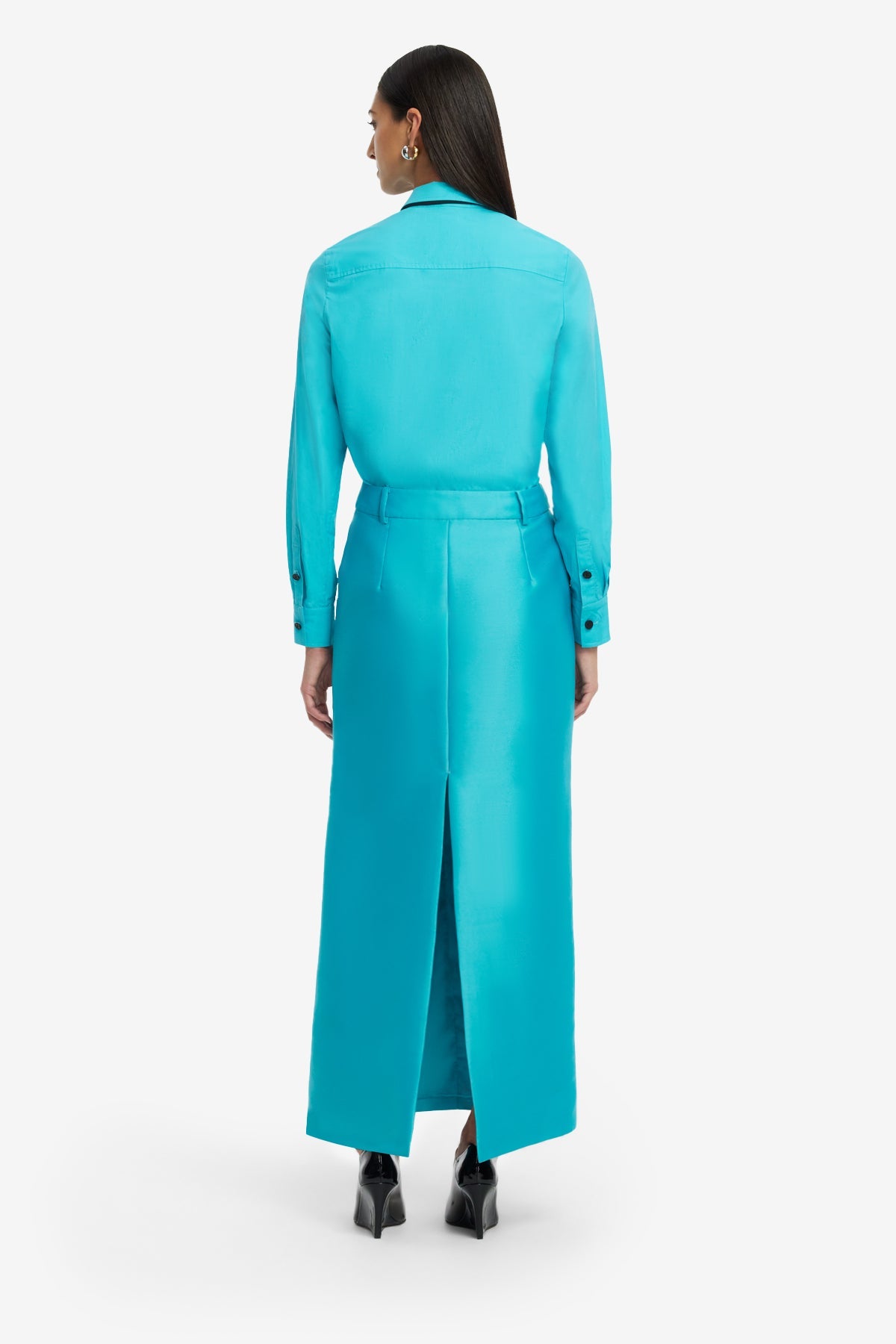Rosaline Shirt - Aqua