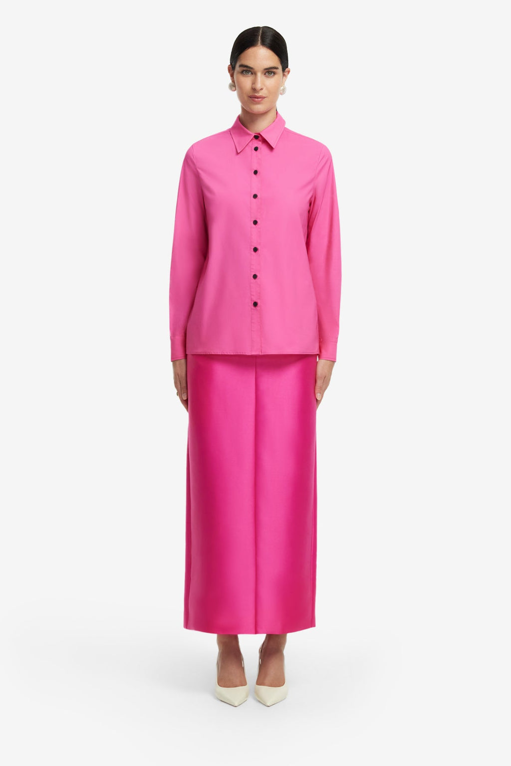 Rosaline Shirt - Hot Pink