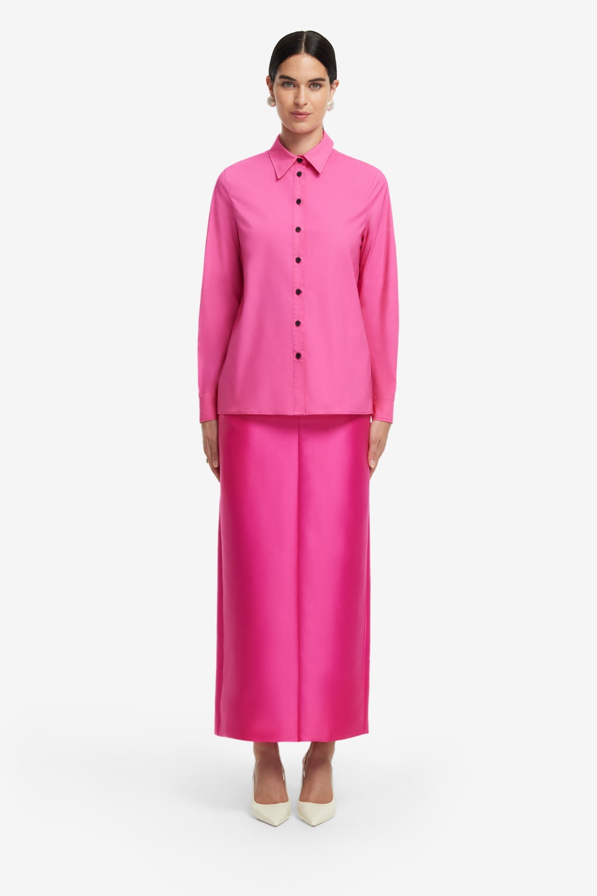 Rosaline Shirt - Hot Pink