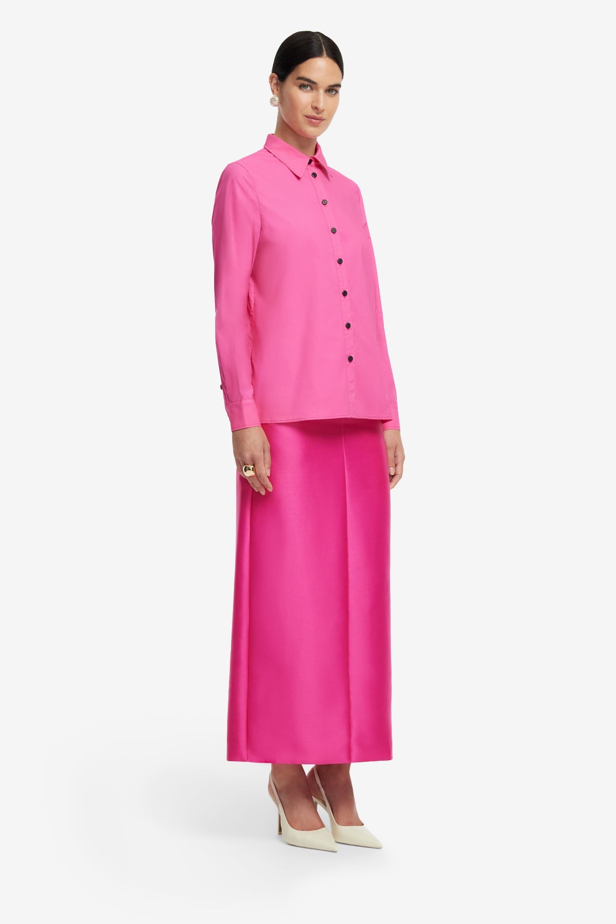 Rosaline Shirt - Hot Pink