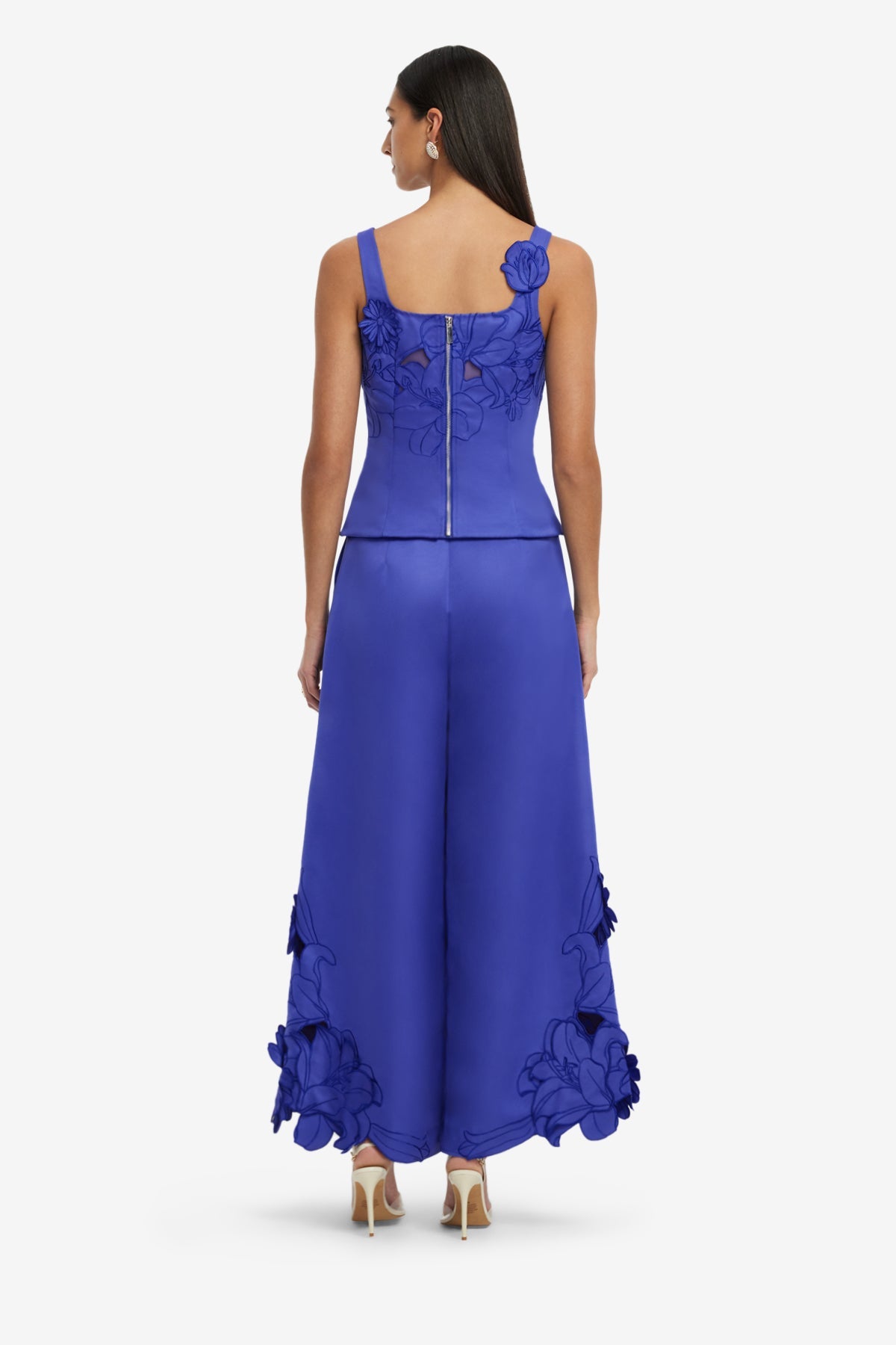 Isadora Applique Top - Lapis