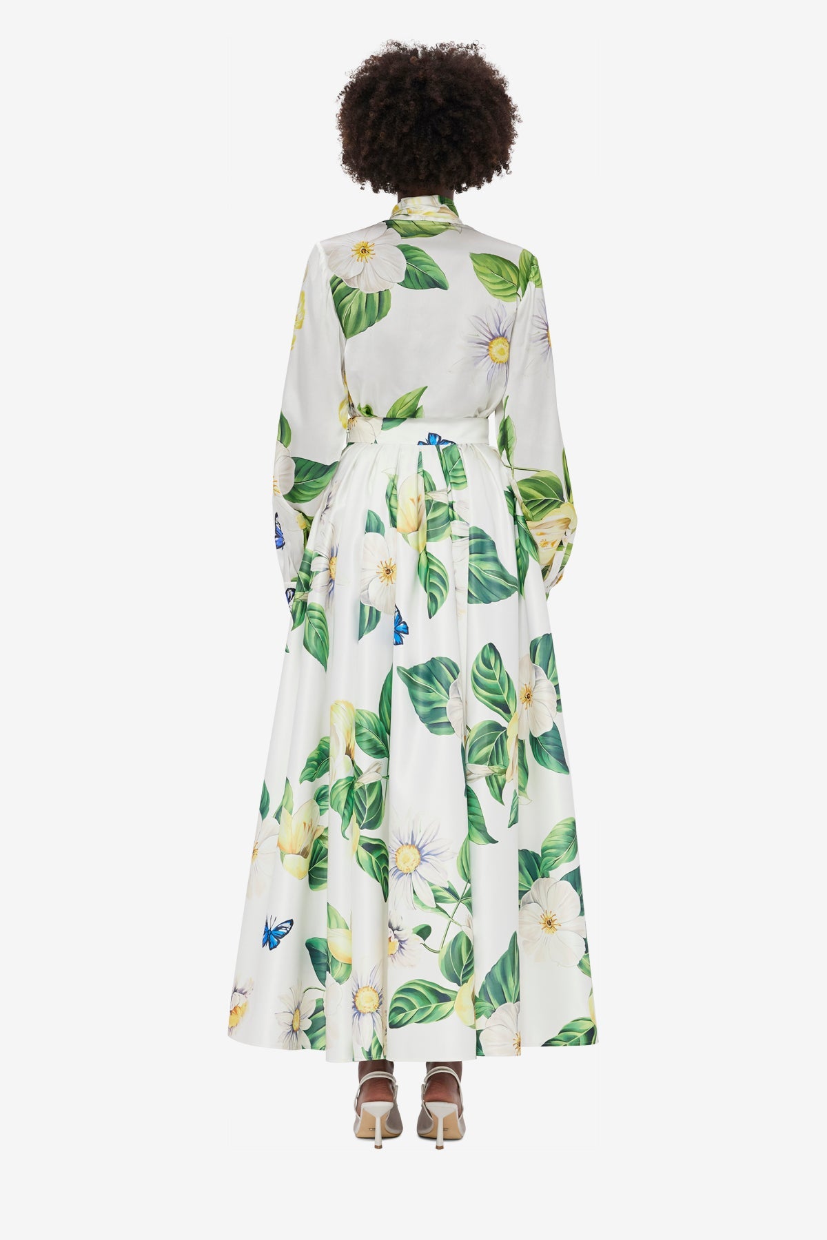 Reinette Skirt - Joie Print in Snow