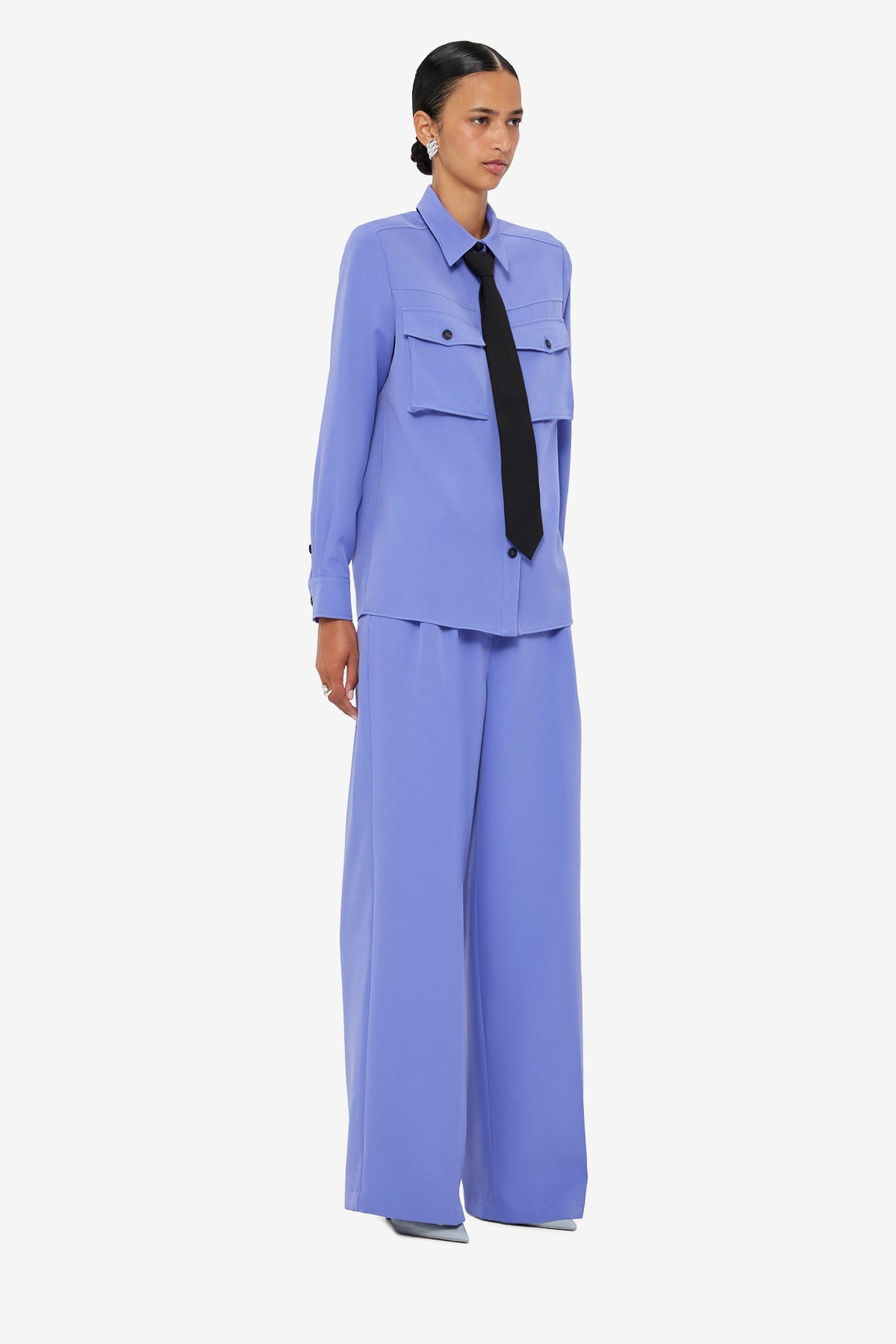 Mavis Pocket Shirt - Moonlight