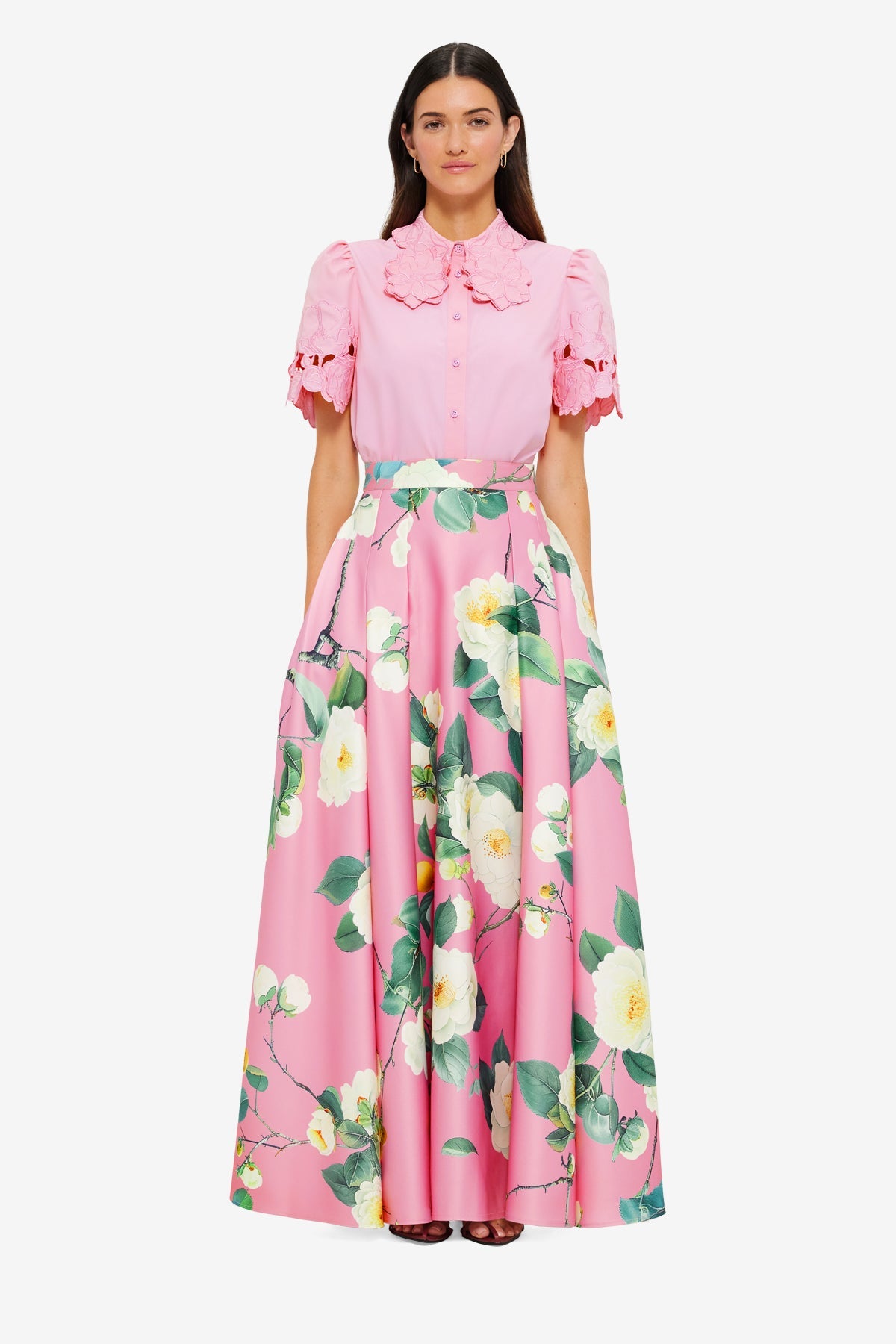 Reinette Skirt - Camelia Print