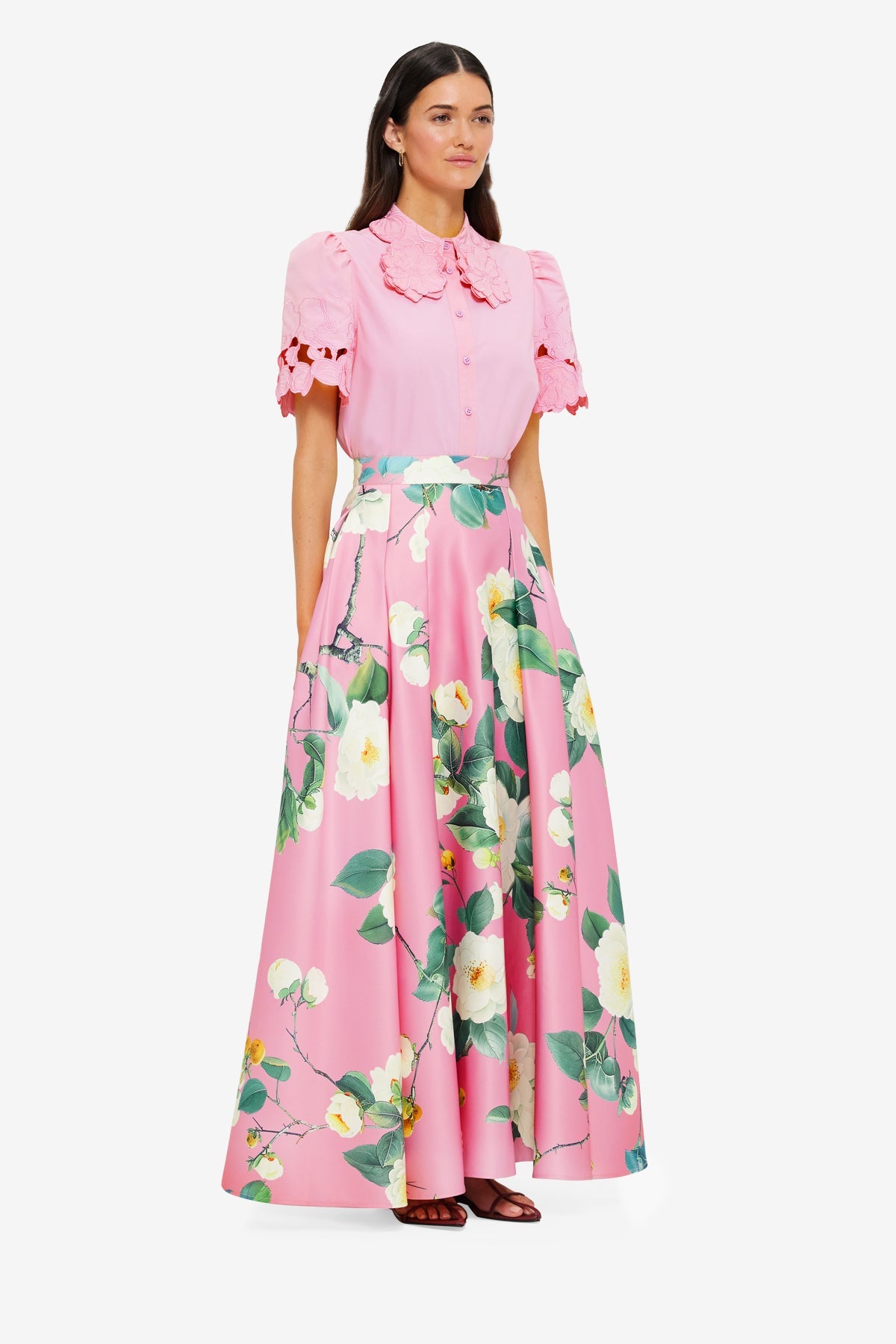 Reinette Skirt - Camelia Print